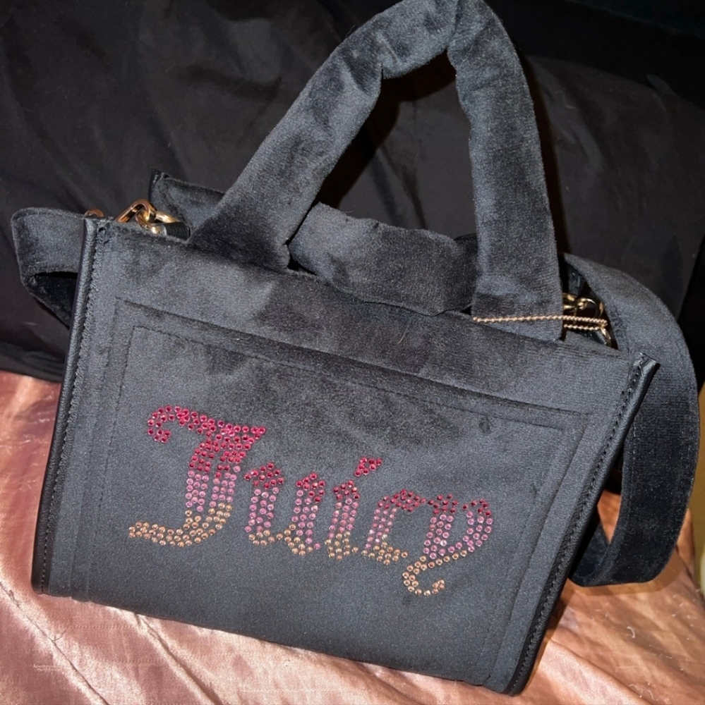 Juicy Couture Liquorice Big Spender Small tote bag